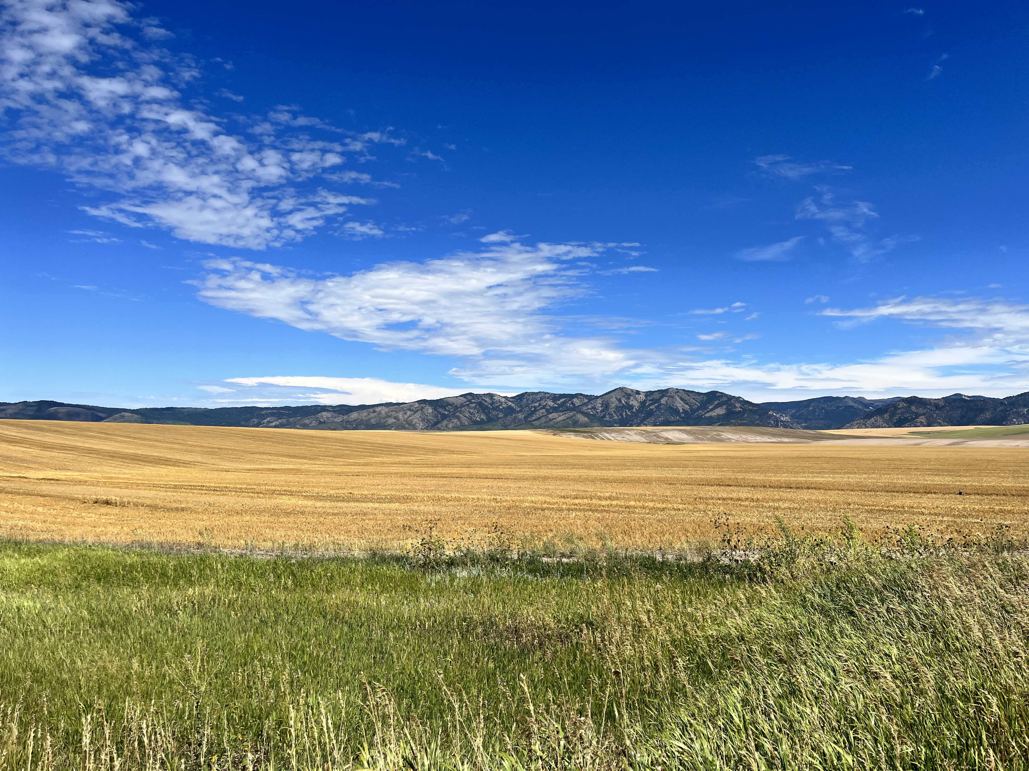 The Sawtooth Range in Idaho.