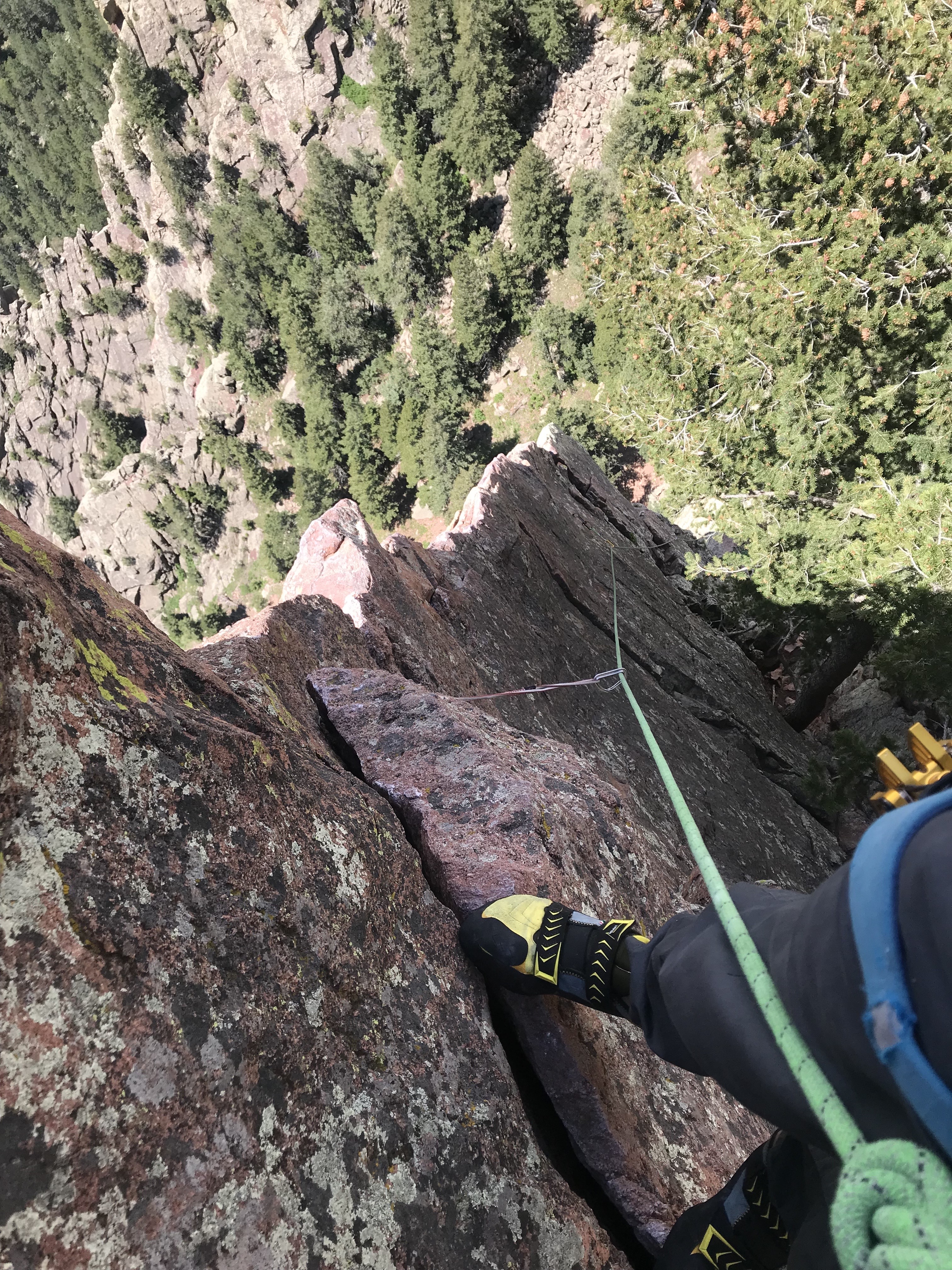 Eldo Canyon Climbing